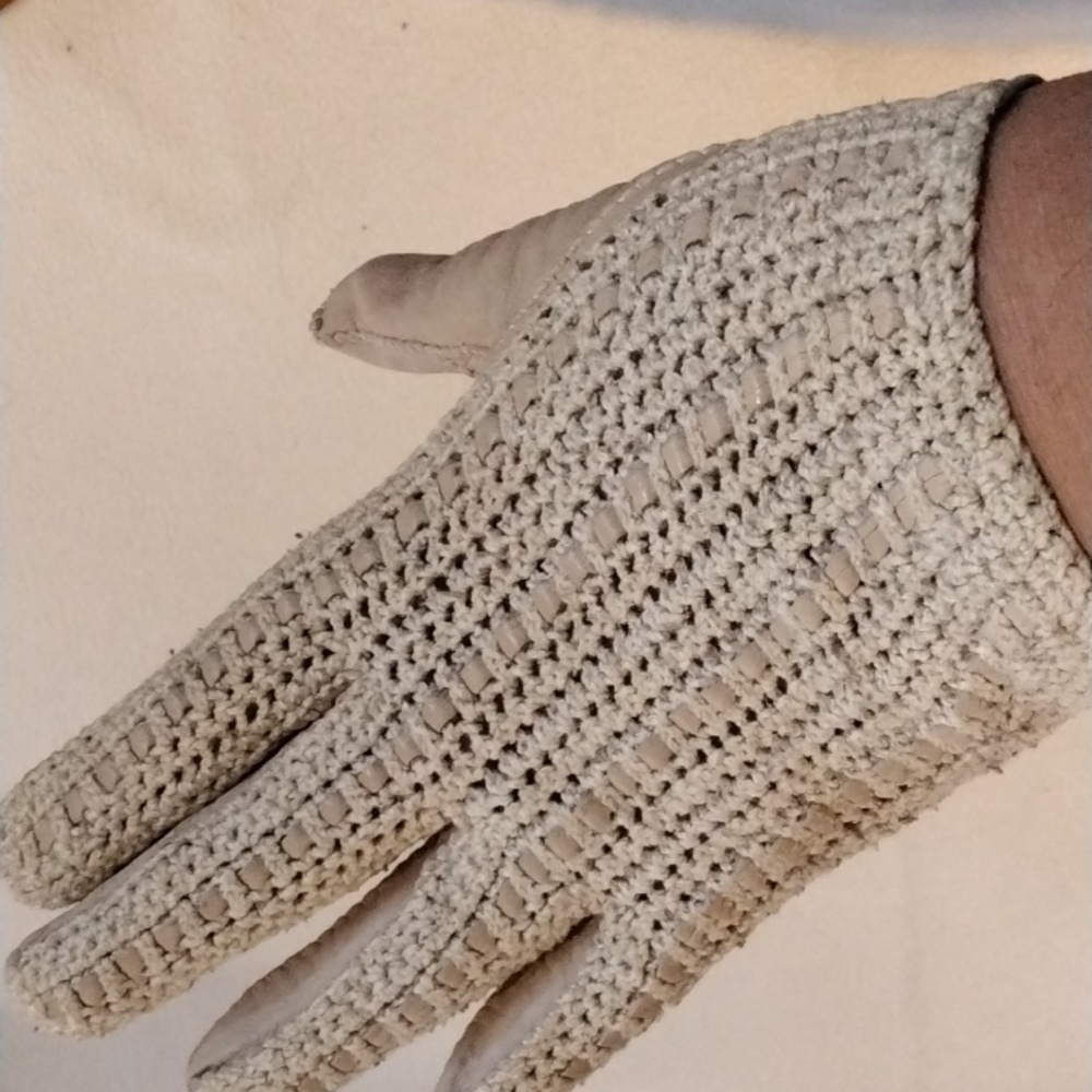 EUC VINTAGE | WOMENS CROTCH & LEATHER GLOVES